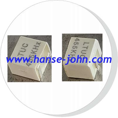 LTUC455KHx 455KHZ Piezoelectric Ceramic Filter RESONATOR hANSE jOHN  CFUCG455KH1X-R0 LTUC455KHx,Group delay time,low insertion loss,1dB ripple，
