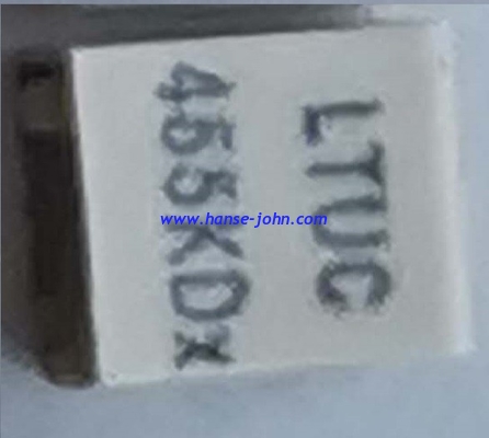 Piezoelectric Ceramic Filter CFUKF455KD1X-R0 LTUC455KDx,Group delay time,low insertion loss,1dB ripple，