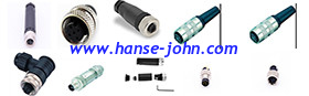 Waterproof connector, waterproof cable, sensor connector，Round waterproof connector ， Waterproof structure design