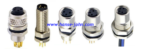 Waterproof connector, waterproof cable, sensor connector，Round waterproof connector ， Waterproof structure design