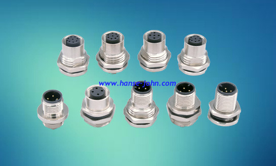 Waterproof connector, waterproof cable, sensor connector，Round waterproof connector ， Waterproof structure design