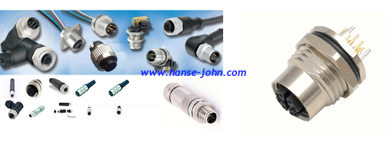 Waterproof connector, waterproof cable, sensor connector，Round waterproof connector ， Waterproof structure design