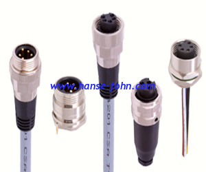 Waterproof connector, waterproof cable, sensor connector，Round waterproof connector ， Waterproof structure design