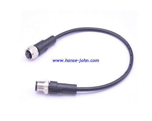 Waterproof connector, waterproof cable, sensor connector，Round waterproof connector ， Waterproof structure design