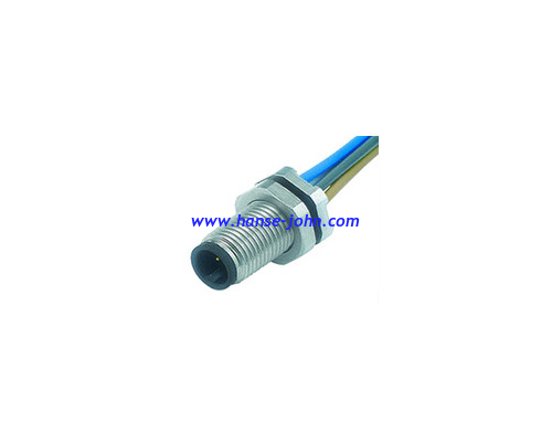 Waterproof connector, waterproof cable, sensor connector，Round waterproof connector ， Waterproof structure design