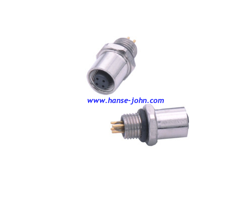Waterproof connector, waterproof cable, sensor connector，Round waterproof connector ， Waterproof structure design