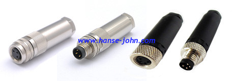 Waterproof connector, waterproof cable, sensor connector，Round waterproof connector ， Waterproof structure design
